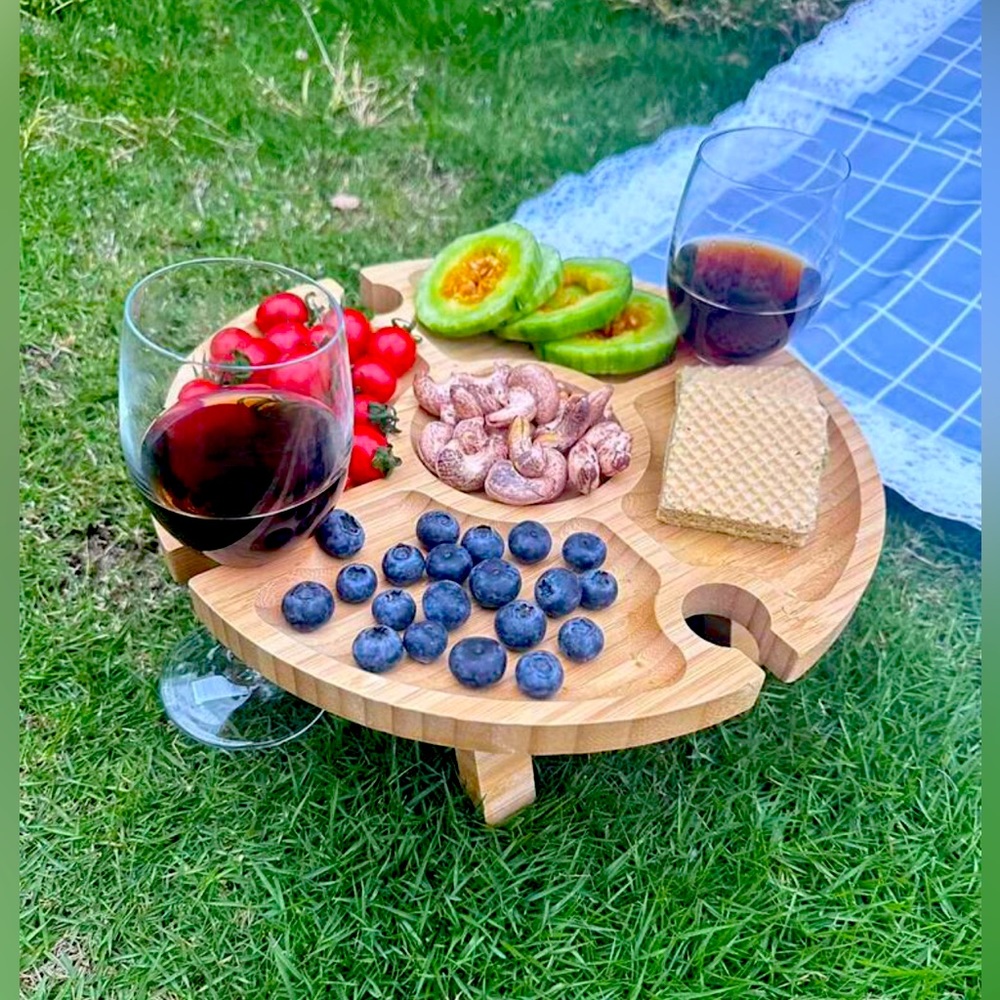 New Wooden Round Tray Perfect for every occasion